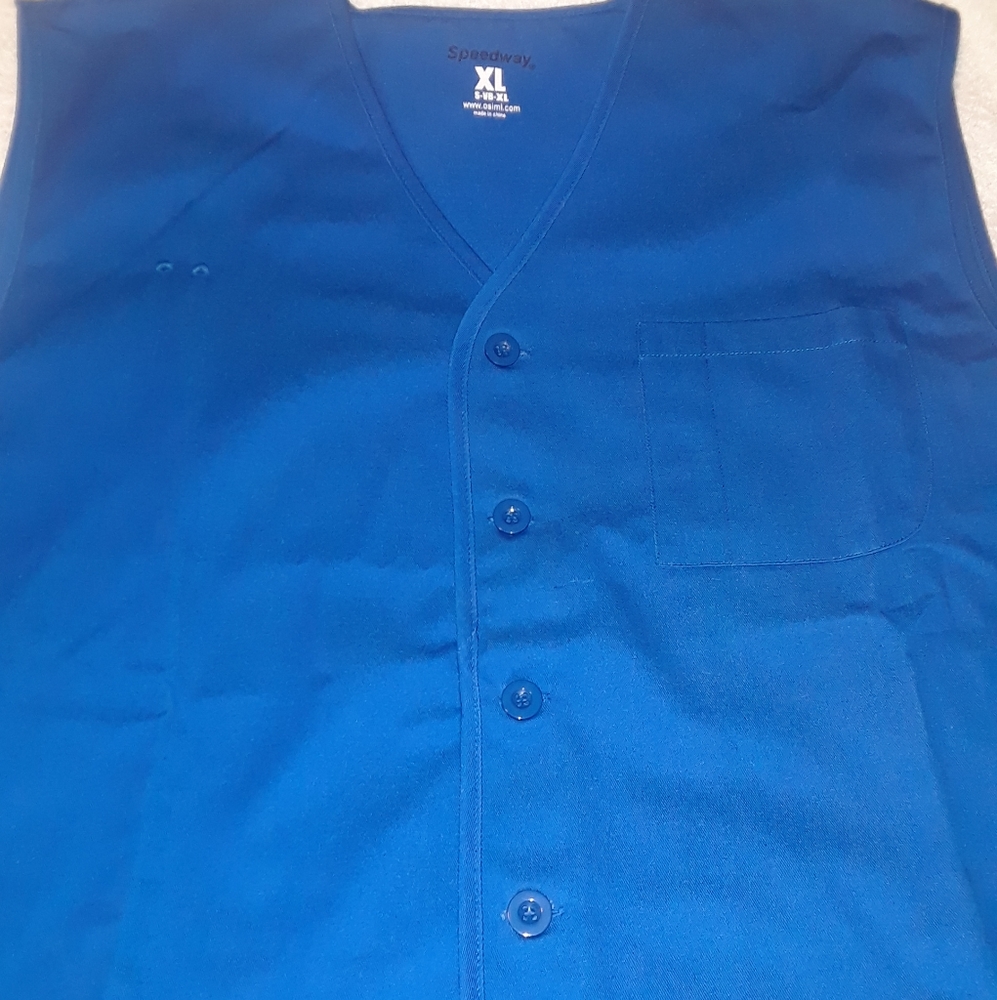 Speedway Work Vest Blue NEW XL